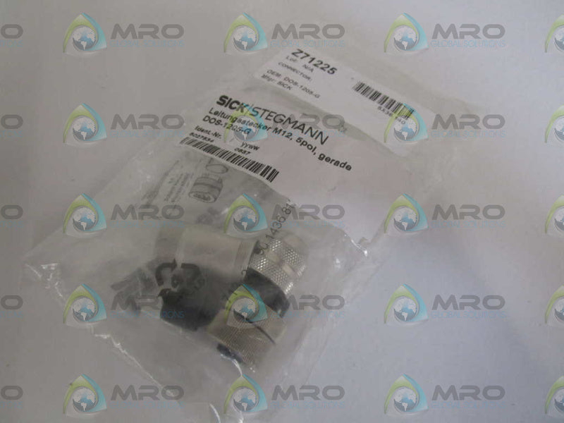 SICK CONNECTOR DOS-1205-G NSNP IN BAG