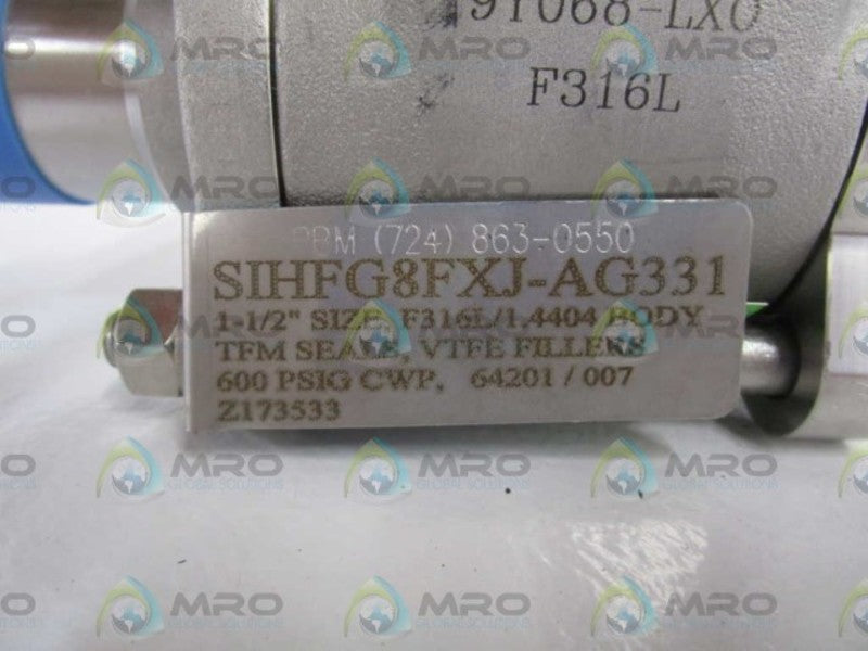 PBM 1-1/2" SIHFG8FXJ-AG331 NSNP