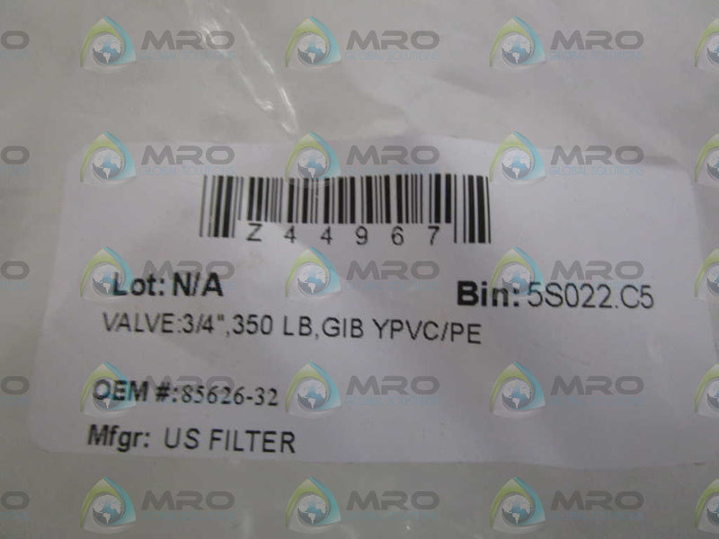 US FILTER 3/4" 85626-32 NSNP