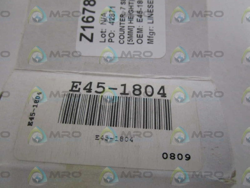 REDINGTON ELECTRONIC COUNTER E45-1804 NSMP