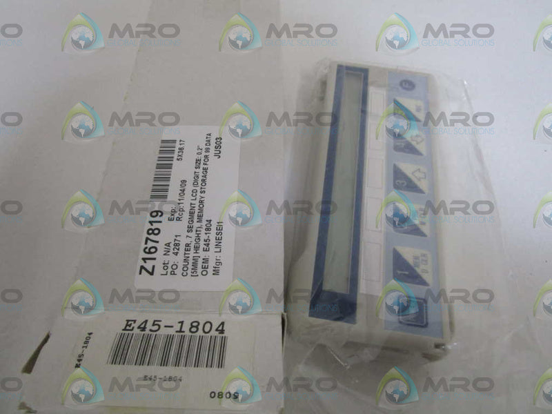 REDINGTON ELECTRONIC COUNTER E45-1804 NSMP