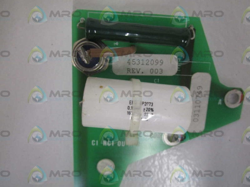 GENERAL ELECTRIC BOARD 45312099 UNMP