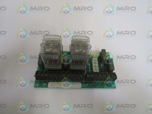 GENERAL ELECTRIC TUBE INTERFACE BOARD 45434920 UNMP