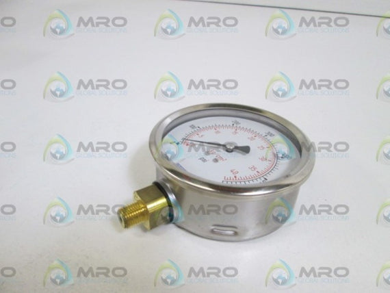 WIKA PRESSURE GAUGE 0-60 PSI UNMP