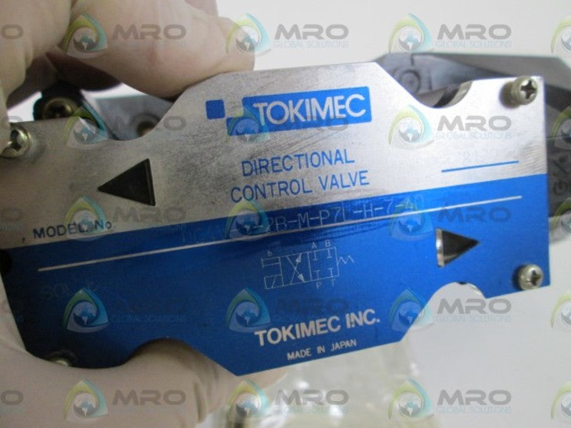 TOKIMEC VALVE DG4V-5-2B-M-P7L-H-7-40 (BOX AS PICTURED) NSMP