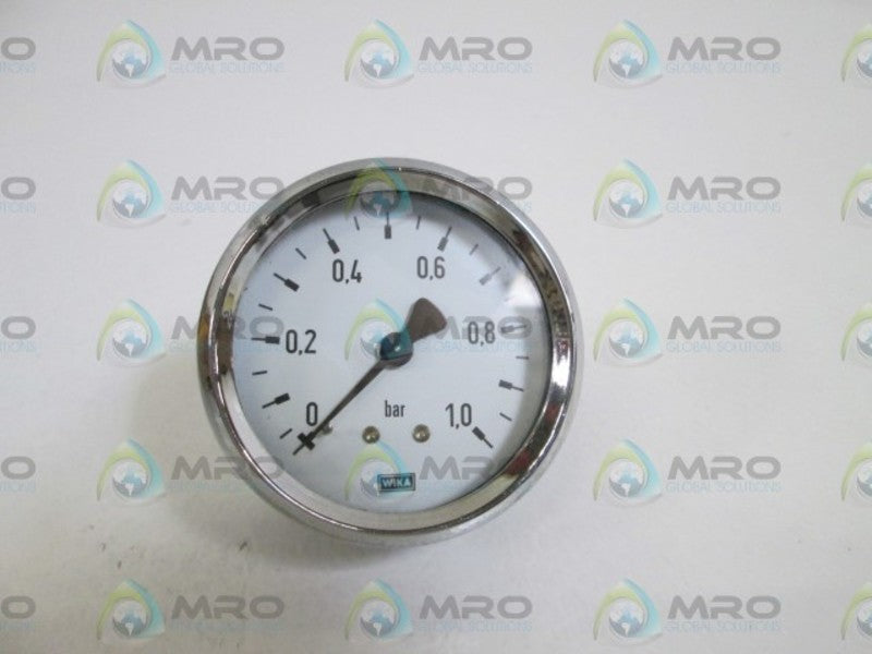 WIKA GAUGE 0-1,0 BAR UNMP