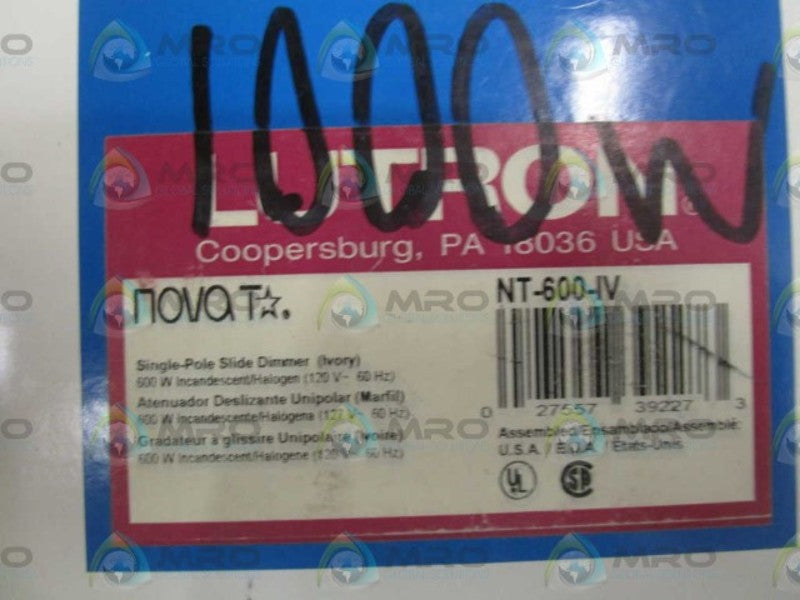 LUTRON NT-600-IV NSMP