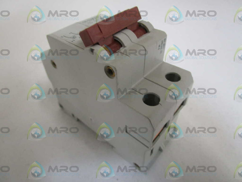 KLOCKNER MOELLER FAZ-G6A-2 CIRCUIT BREAKER NSNP