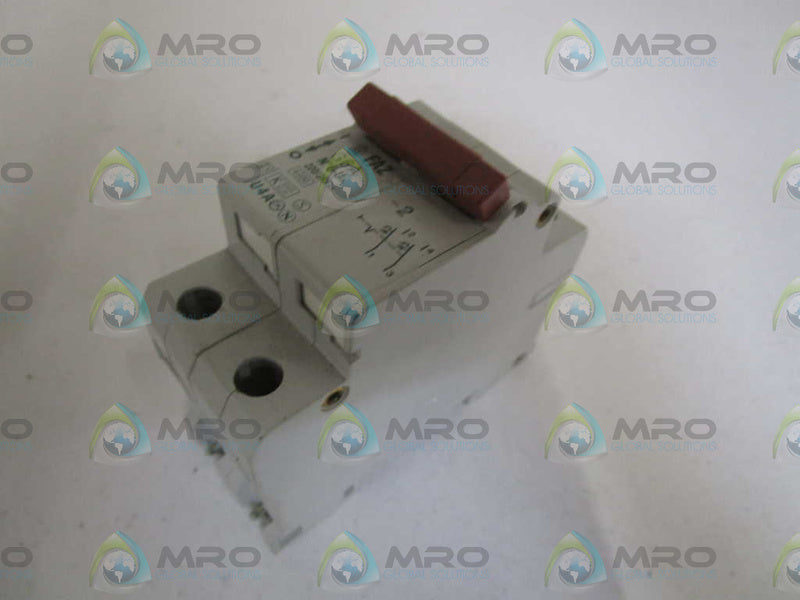 KLOCKNER MOELLER FAZ-G6A-2 CIRCUIT BREAKER NSNP