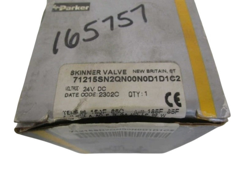 PARKER 71215SN2QN00N0D1D1C2 SKINNER SOLENOID VALVE NSMP