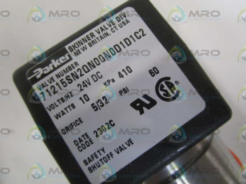 PARKER 71215SN2QN00N0D1D1C2 SKINNER SOLENOID VALVE NSMP