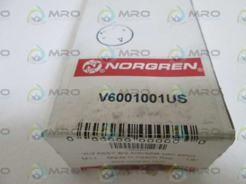 NORGREN VALVE ASSEMBLY V6001001US NSMP