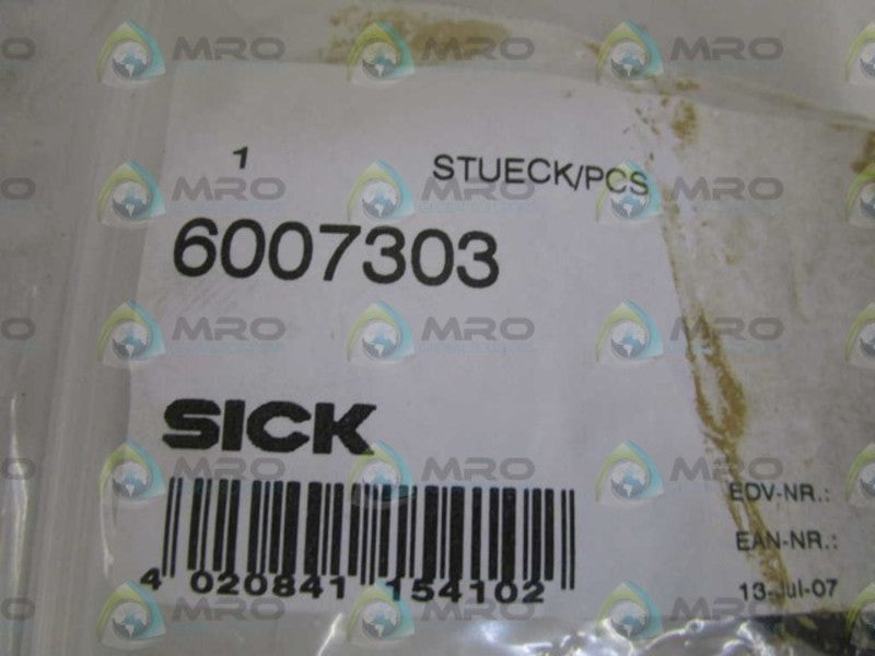 SICK 6007303 CONNECTOR *NEW IN FACTORY BAG*