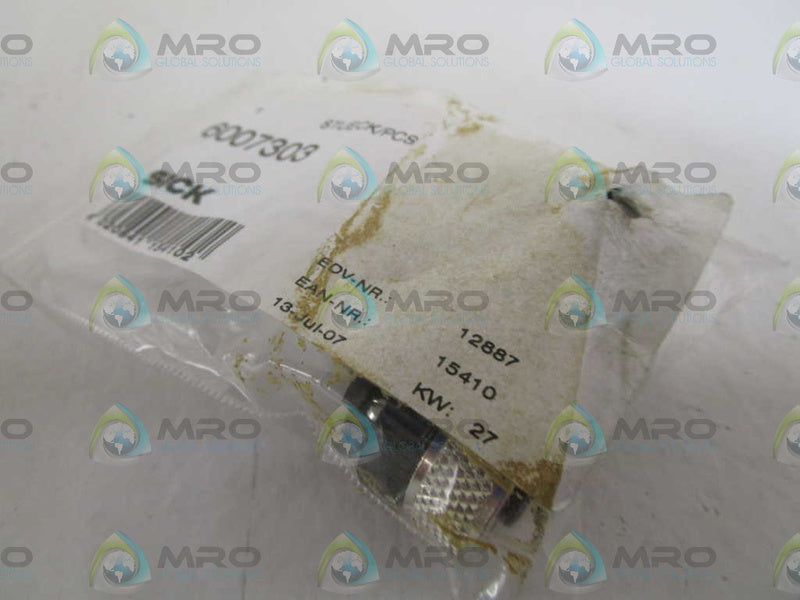 SICK 6007303 CONNECTOR *NEW IN FACTORY BAG*
