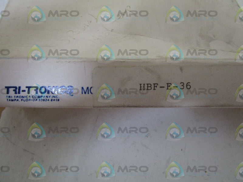 TRI-TRONICS HBF-E-36 FIBER OPTIC CABLE NSMP