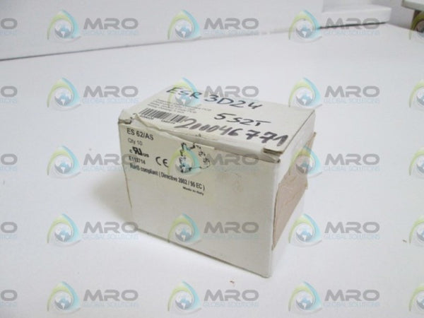 LOT OF 4 RELAY SOCKET ES 62/AS NSMP