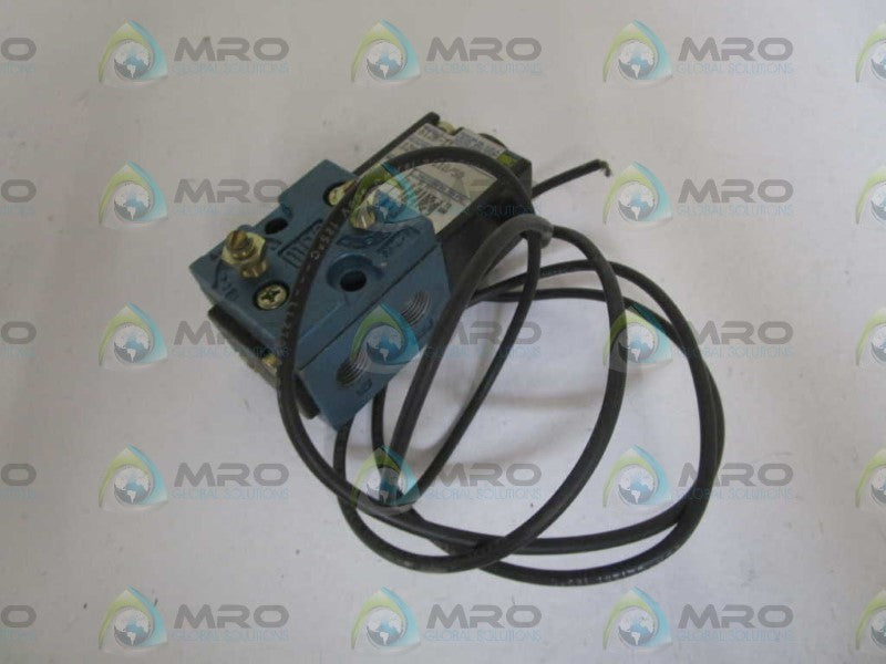 MAC 612B-11-111BA SOLENOID VALVE UNMP