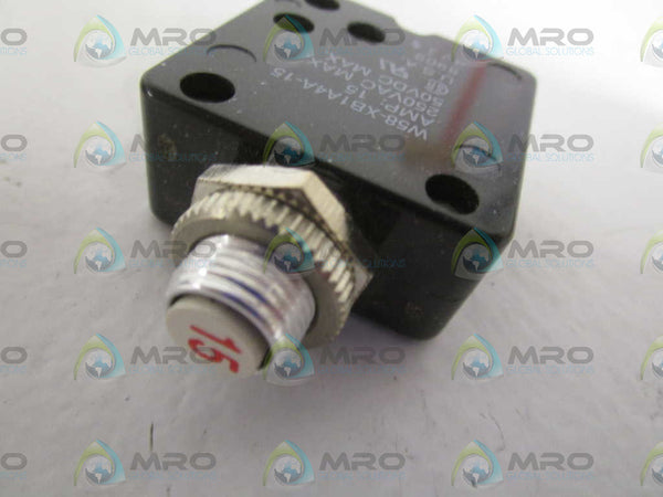 POTTER & BRUMFIELD W58-XB1A4A-15 CIRCUIT BREAKER 15A NSMP