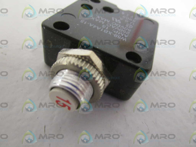 POTTER & BRUMFIELD W58-XB1A4A-15 CIRCUIT BREAKER 15A NSMP