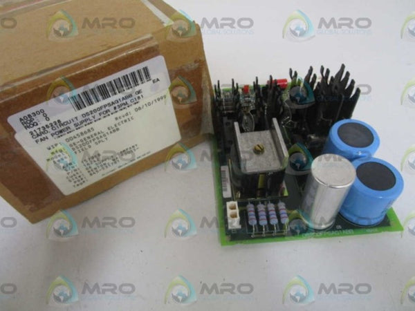 GENERAL ELECTRIC DS200FPSAG1ABB PC BOARD ASSY FAN POWER SUPPLY NSMP