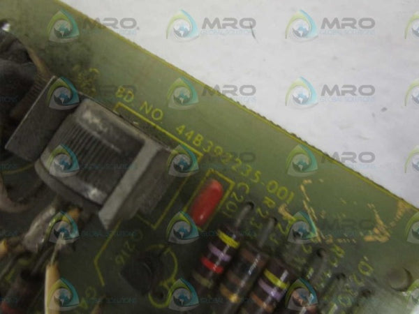 GENERAL ELECTRIC 44B392235-001 OVP1A CIRCUIT BOARD UNMP