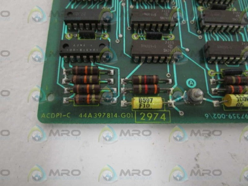 GENERAL ELECTRIC 44B395087-001 ACDP1-C CIRCUIT BOARD UNMP