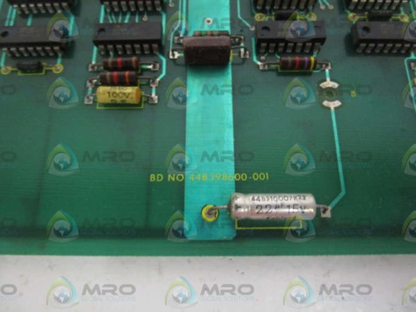 GENERAL ELECTRIC 44B398600-001 CIRCUIT BOARD NSMP