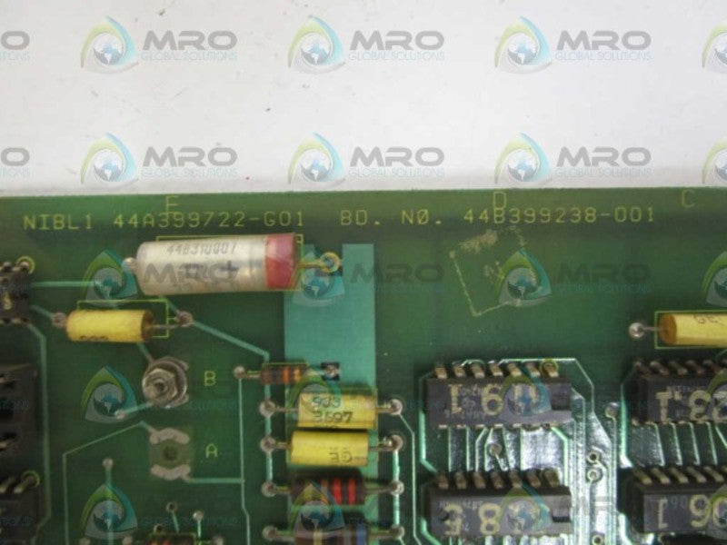 GENERAL ELECTRIC 44B399238-001 NIBL1 CIRCUIT BOARD UNMP