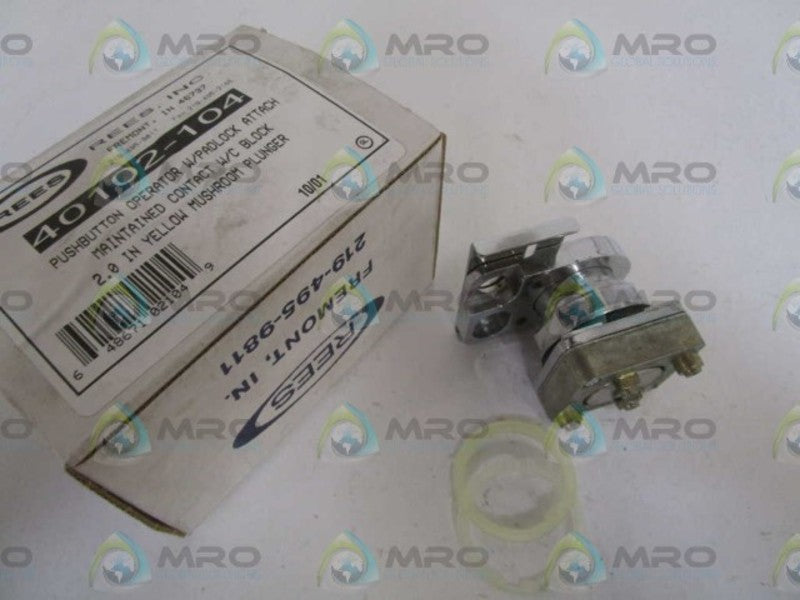 REES 40102-104 PUSHBUTTON OPERATOR (AS PICTURED) NSMP