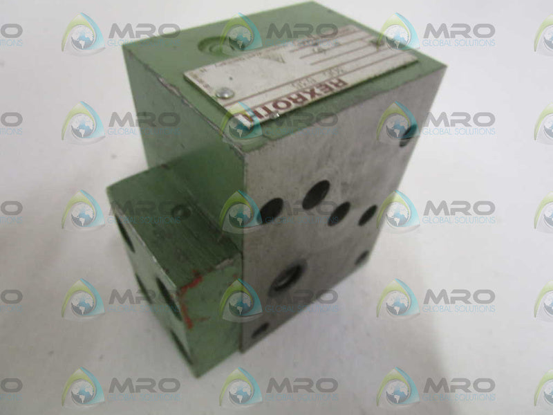REXROTH 306535 VALVE UNMP