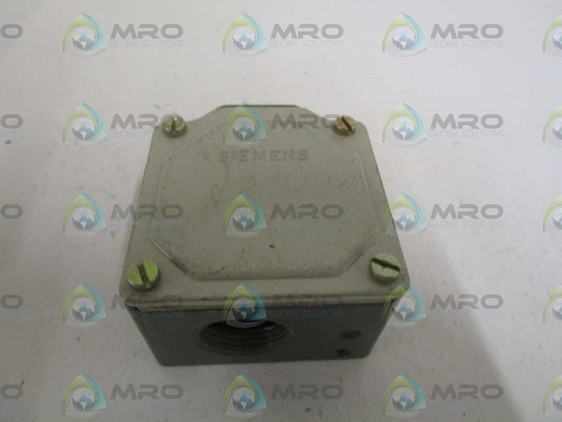 SIEMENS 3SE3100-1E LIMIT SWITCH (AS PICTURED) UNMP
