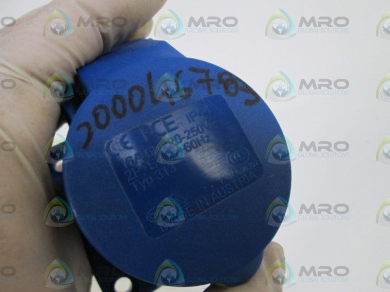 PCE RECEPTACLE (BLUE) TYP. 313 NSNP