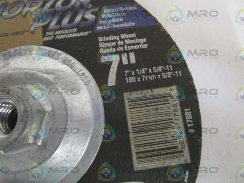 NORTON #17881 7" GRINDING WHEEL NSNP