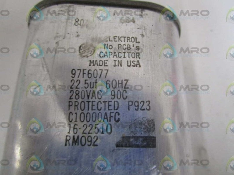 GENERAL ELECTRIC 97F6077 280VAC CAPACITOR UNMP