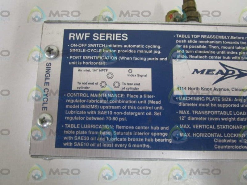 MEAD RWF OFF-ON SWITCH NSNP