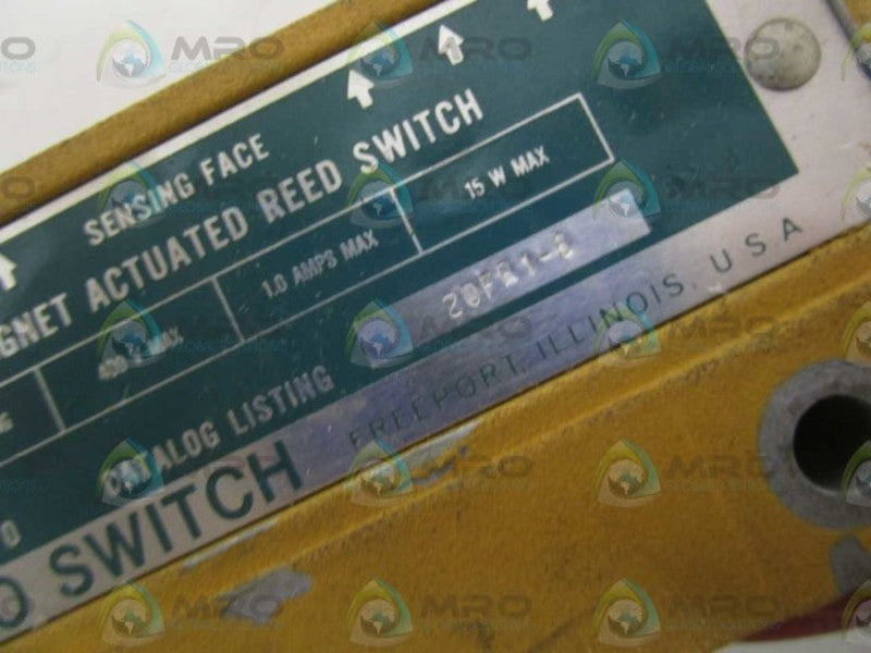 MICRO SWITCH 20FR1-6 MAGNET ACTUATED REED SWITCH UNMP