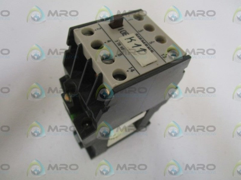 SIEMENS 3TB4010-0B CONTACTOR 24V UNMP