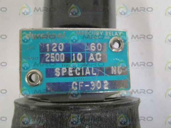 DURAKOOL CF-302 120V RELAY  UNMP