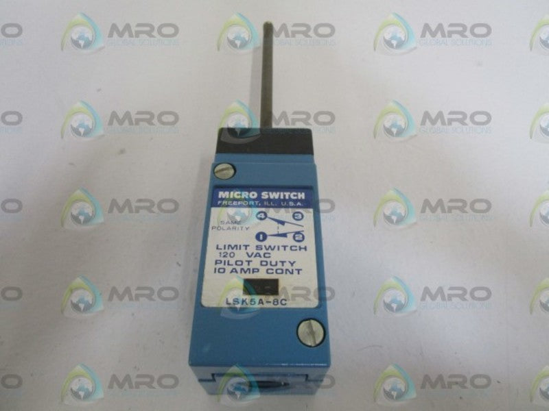 MICRO SWITCH LSK5A-8C LIMIT SWITCH NSMP