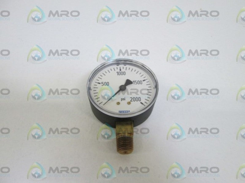 WIKA GAUGE 111.10 2.5" 2000 PSI 1/4" NPT LM / 4253221 NSMP