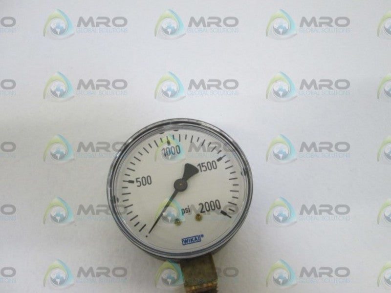 WIKA GAUGE 111.10 2.5" 2000 PSI 1/4" NPT LM / 4253221 NSMP