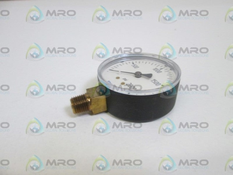 WIKA GAUGE 111.10 2.5" 2000 PSI 1/4" NPT LM / 4253221 NSMP
