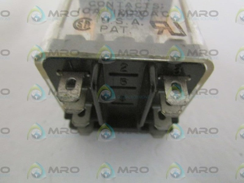 POTTER & BRUMFIELD KUL11D15S/12 12VDC RELAY  UNMP