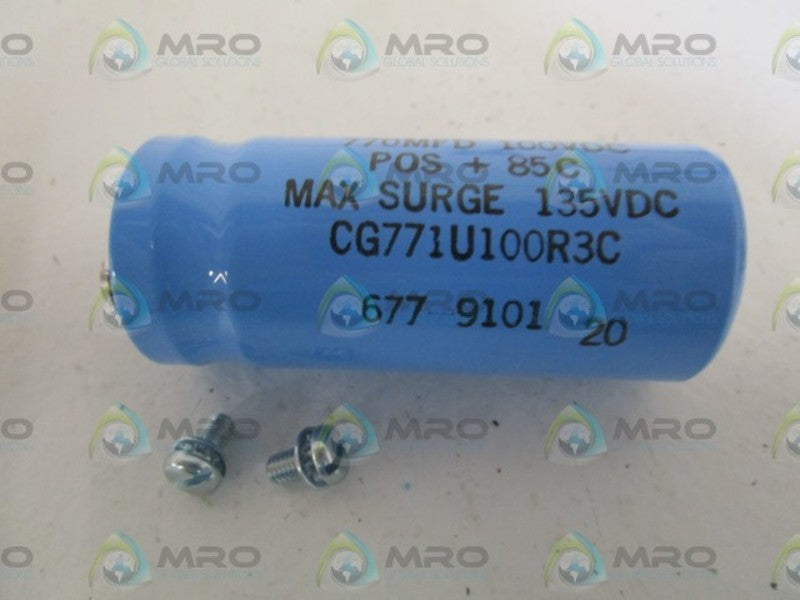MALLORY CG771U100R3C 135VDC CAPACITOR NSMP
