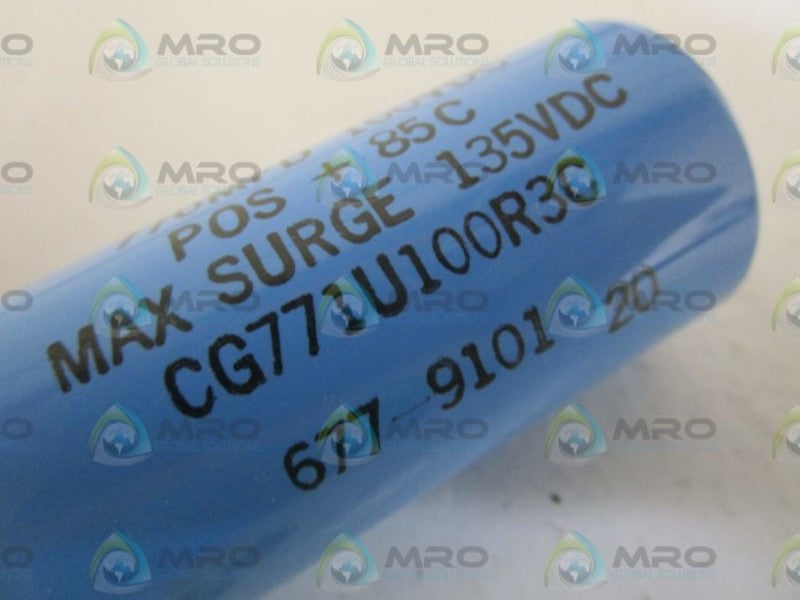 MALLORY CG771U100R3C 135VDC CAPACITOR NSMP