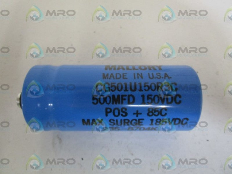 MALLORY CG501U150R3C 150VDC NSMP