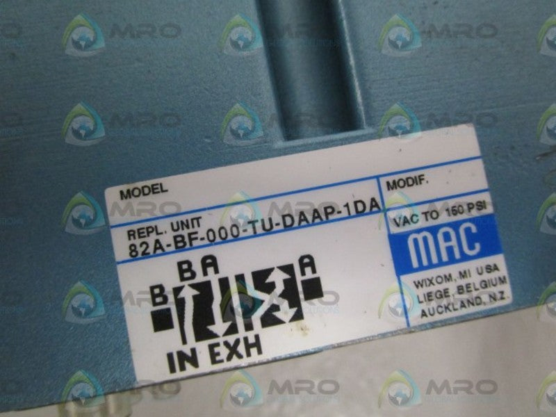 MAC 82A-BF-000-TU-DAAP-1DA SOLENOID VALVE NSNP