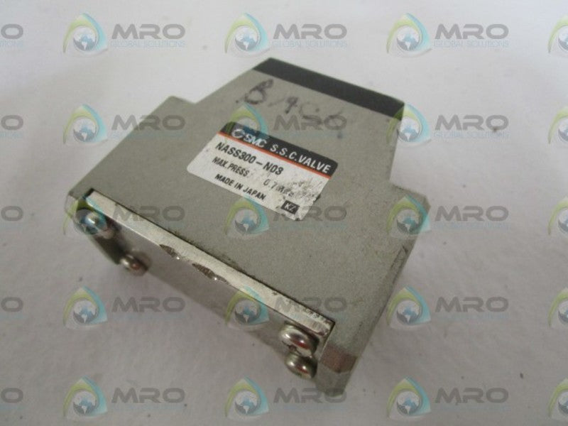 SMC NASS300-N03 3/8" FLOW CONTROL VALVE UNMP