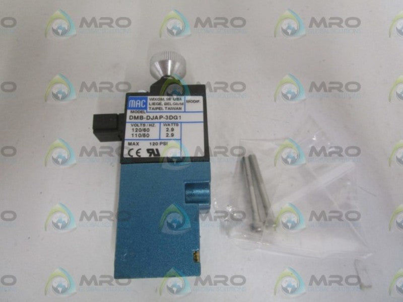 MAC DMB-DJAP-3DG1 SOLENOID VALVE NSMP
