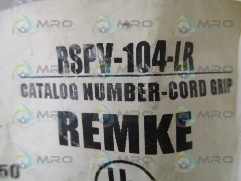 REMKE RSPV-104-LR FITTING 1/2" NSNP